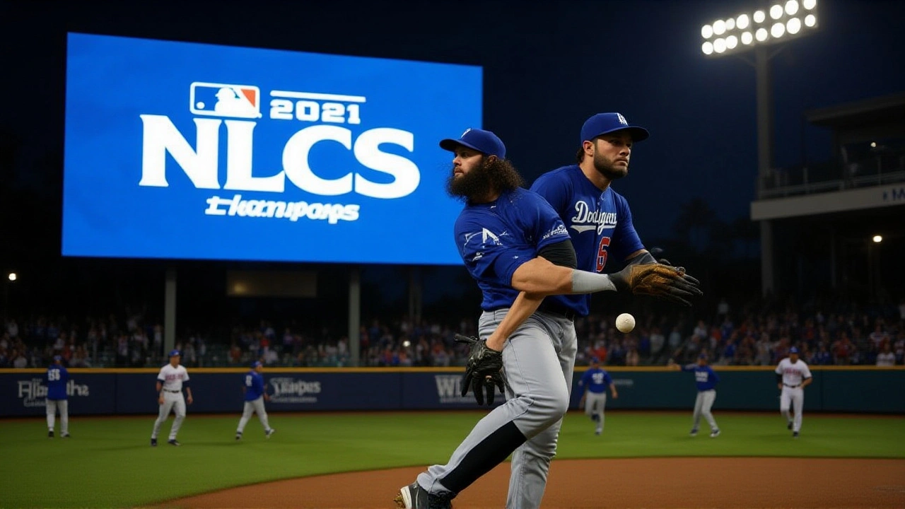 Dodgers beat Brewers 2-1 in NLCS Game 1, record 8-6-2 double play